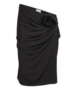 Magda Butrym Rose-Appliqu&eacute; Skirt Size S