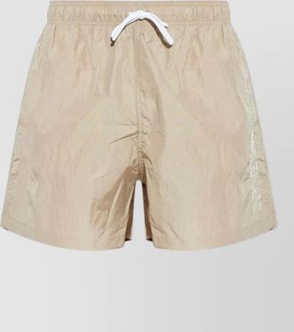 Emporio Armani swim shorts elasticated waistband side pockets