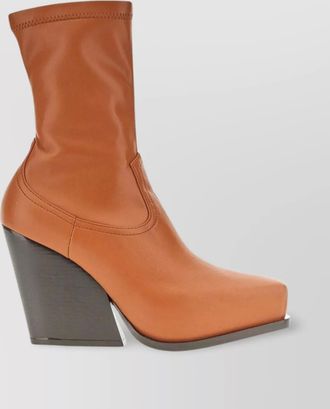 Stella McCartney faux leather cowboy boots
