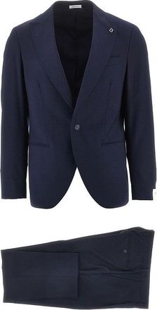 Breras Milano Biella single-breasted tailored suit Man 52