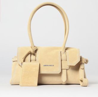 Dsquared2 Borsa a spalla in pelle scamosciata