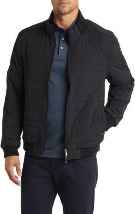 Robert Barakett Linmore Quilted Jacket in Black at Nordstrom Rack, Size Large