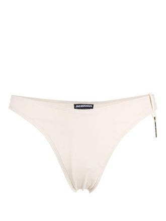 Jacquemus Slip bikini Le bas de maillot Signature - Toni neutri