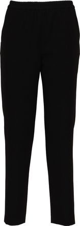 Ql2 Quelledue Capri Elasticated Waist Straight Leg Pants