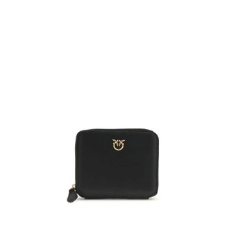Pinko Wallets & Cardholders, female, Black, Size: ONE SIZE Bos Taurus Wallet