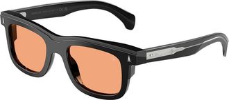 Moncler ME6004 CLARO 300174 Mens Sunglasses Black Size 51