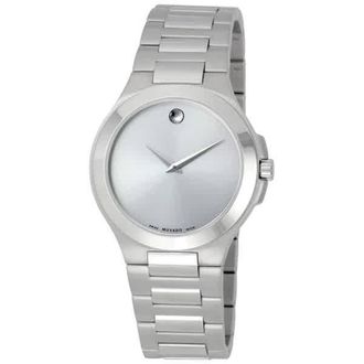 Movado Corporate Exclusive Silver Dial Mens Watch 0606165