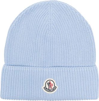Moncler Berretto in tricot - Blu