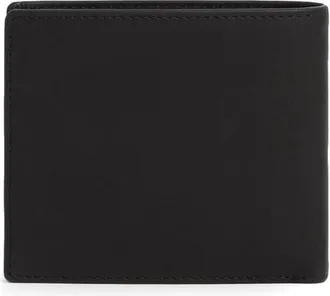 AllSaints Attain Leather Cardholder in Black at Nordstrom