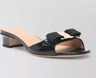 Ferragamo leather mules