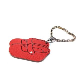 Hermès Pre-owned Accessories, female, Red, Size: ONE SIZE Pre-owned Leather key-holders
