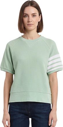 Thom Browne Light Green Crew Neck T-Shirt