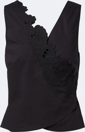 Sir. Klara cotton wrap top