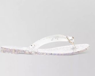 Casadei embellished thong sandals