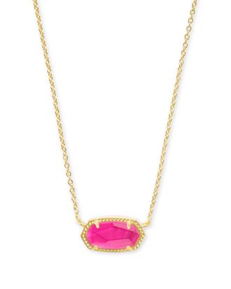 Kendra Scott Womens Elisa Pendant Necklace In Azalea Illusion