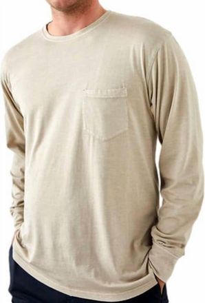Rails Ennis Long Sleeve T-Shirt In Quinoa