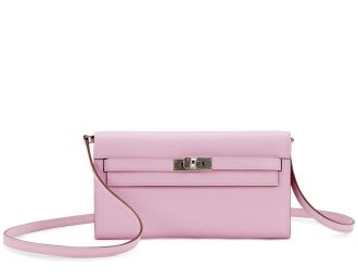 Herm&egrave;s Herm&egrave;s Mauve Sylvestere Kelly To Go in Epsom leather 2025z