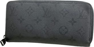 Louis Vuitton Pre-owned lange portemonnee (bi-fold) - Heren - Pre-owned - Zwart - Maat: ONE Size Leer