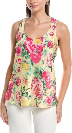 Tahari by ASL Tahari Asl Hammered Satin Tank