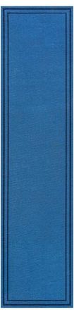 Jonathan Y Designs Sloane Classic 2-Stripe Border Washable Area Rug in Navt/dark Blue at Nordstrom, Size 2Ft 0In X 8Ft 0In