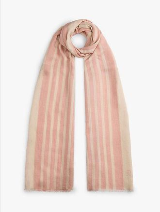 Tommy Hilfiger Bufanda rectangular Chic con monograma TH