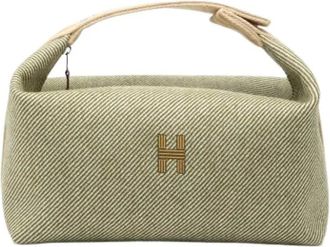 Herm&egrave;s Pre-owned Handbags, female, Green, Size: ONE SIZE Pre-owned The Bride-A-Brac Handbag