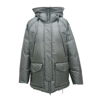 C.P. Company Winter Jackets, male, Gray, Size: S Giubbotto lungo Goggle