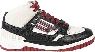 Bally Champion Kuper-T Leather Sneakers, Brand Size 5 ( US Size 6 )