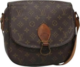 Louis Vuitton Pre-owned Canvas Cross Body Bag - Dames - Vintage Schoudertas - Bruin - ONE Size - Vintage