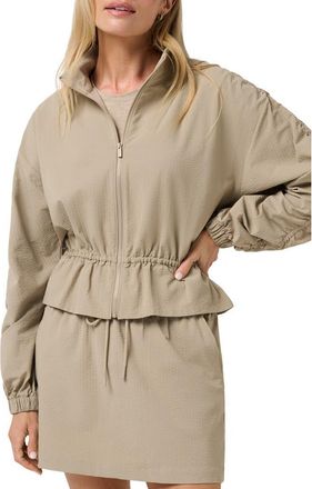 Travis Mathew Breeze Blend Timeless Jacket in Soft Taupe at Nordstrom, Size Xx-Large