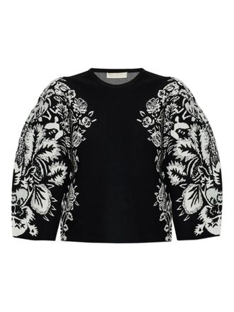 Ulla Johnson floral-print blouse - Black