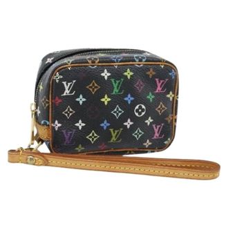 Louis Vuitton Pre-owned Clutches, female, Black, Size: ONE SIZE Pre-owned Monogram Multicolor Pouch