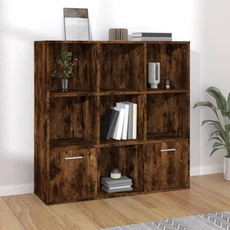 vidaXL Estanter&iacute;a Color Roble Ahumado 98x30x98 Cm Vidaxl