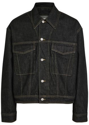 STUDIO NICHOLSON Denim Jacket - Black - XS