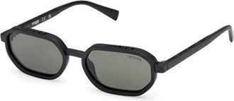 Guess Sunglasses, unisex, Black, 53 MM, Gu00233 02N Sunglasses