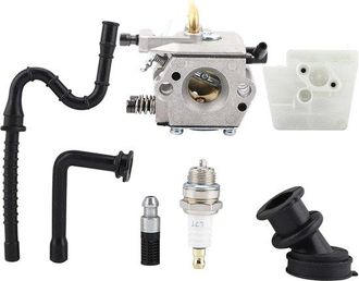OEM Juego De Carburador Wt194 - Adecuado Para Motosierras Stihl 024 026 Ms240 Ms260
