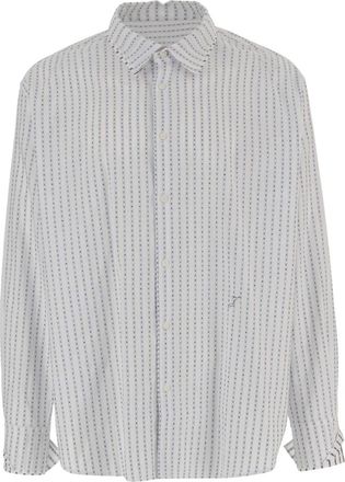 Jacquemus White Letro Striped Shirt