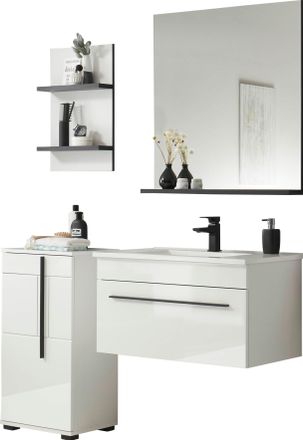 Inosign Badmöbel-Set »Cantara, Bad im modernen Design, 4-teiliges Badezimmer« Set, 4 Stk. tlg