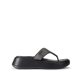 Carvela Womens Dorata Sandal Sandals - Black Fabric - Size UK 4