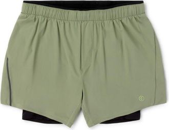 Ciele Athletics DLY Short 5 Longbrief-2 Laufshorts f&uuml;r Herren | oliv