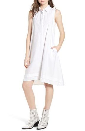 AG - Adriano Goldschmied Clover Shirtdress in True White at Nordstrom Rack, Size X-Small