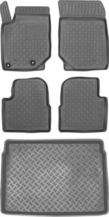 OEM Juego De Alfombrillas Para Coche Y Maletero Para Peugeot 2008 Ii Crossover (desde 2019)