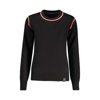 North Sails Rondgebreide trui - Dames - Ronde hals truien - Zwart - XS - Polyester - Truien & Vesten