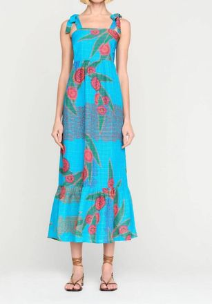 Marie Oliver Abby Dress In Peacock