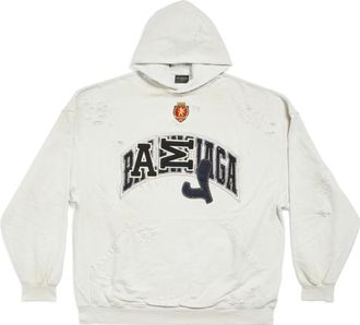 Balenciaga Skater Hoodie Oversized White 739024TOVN39012