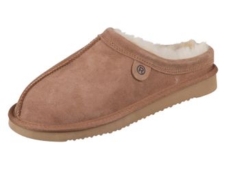 Rohde Soazza - Womens - Slippers - Leather - Breathable - Lined - Without Closure, Cuoio, 37 EU
