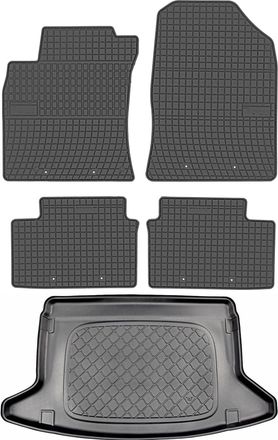 OEM Kia Ceed Iii Cd Hatchback Desde Junio De 2018. Juego: Alfombrillas De Goma Para Coche + Alfombrilla Para Maletero