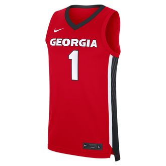 Nike Georgia Bulldogs Replica Nike Mens College Basketball Jersey in Red | CLEVGRJNCBJGEO-GEO