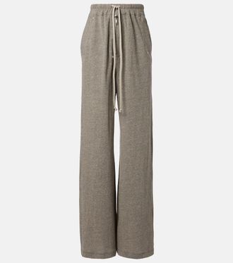 Rick Owens Cotton-blend jersey sweatpants