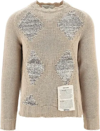 Ballantyne RAW DIAMOND cotton crewneck sweater Man 50
